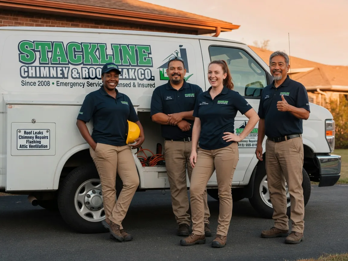 Chimney flashing repair company in Iola, WI